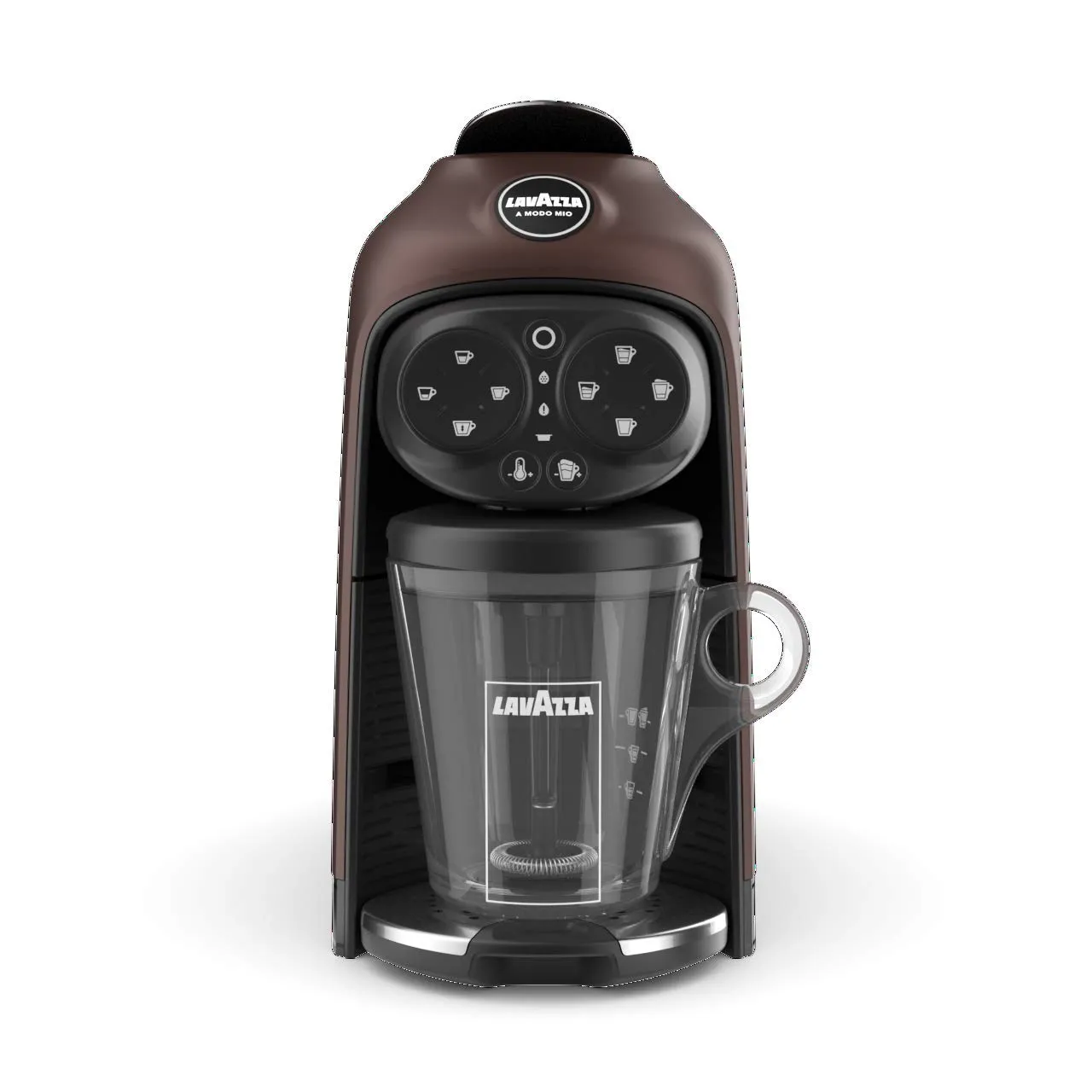 Lavazza A Modo Mio Deséa Brown Walnut Macchina per Caffè, Marrone - immagine 2