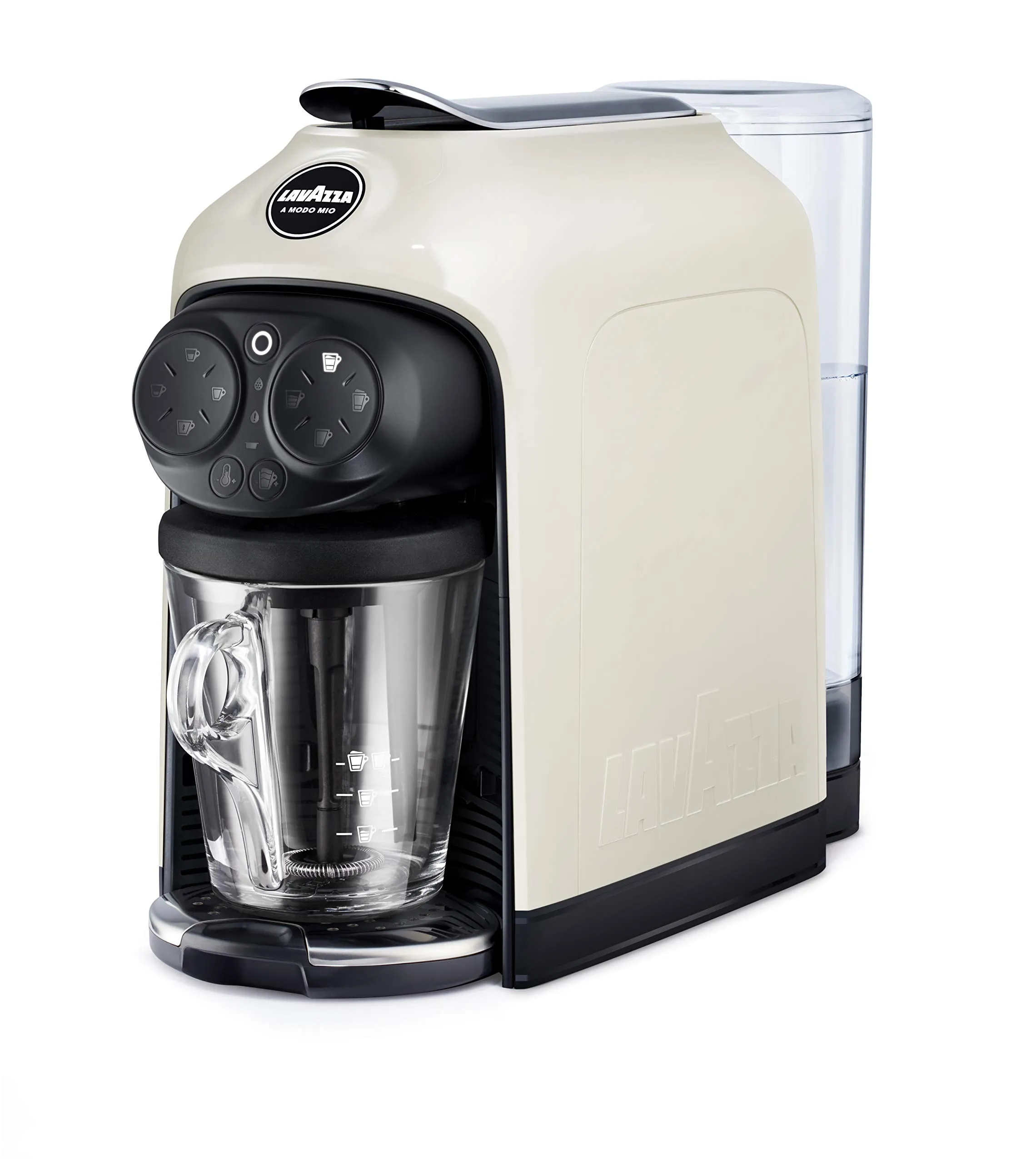 Lavazza A Modo Mio Deséa White Cream Macchina per Caffè, Bianco - immagine 1
