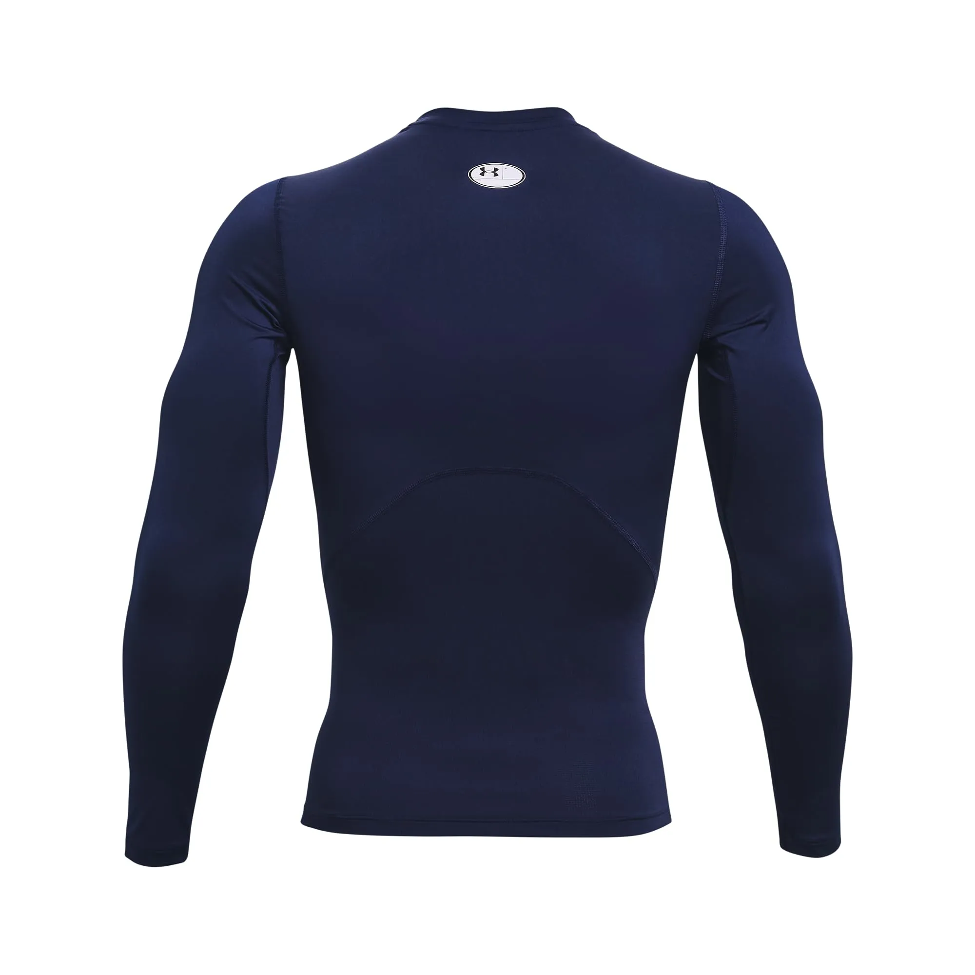 Under Armour UA HG Armour Comp LS Long Sleeve Shirt, Midnight Navy/White, 3XL - immagine 3