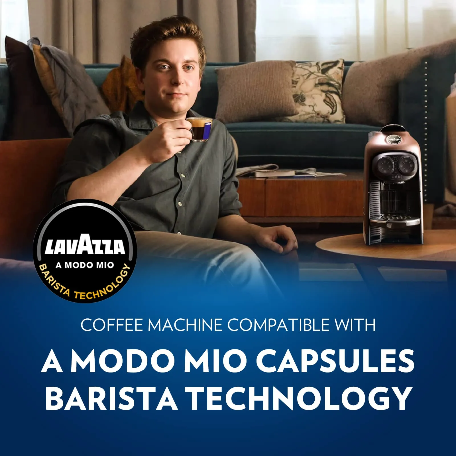 Lavazza A Modo Mio Deséa Macchina da caffè espresso, color crema - immagine 4