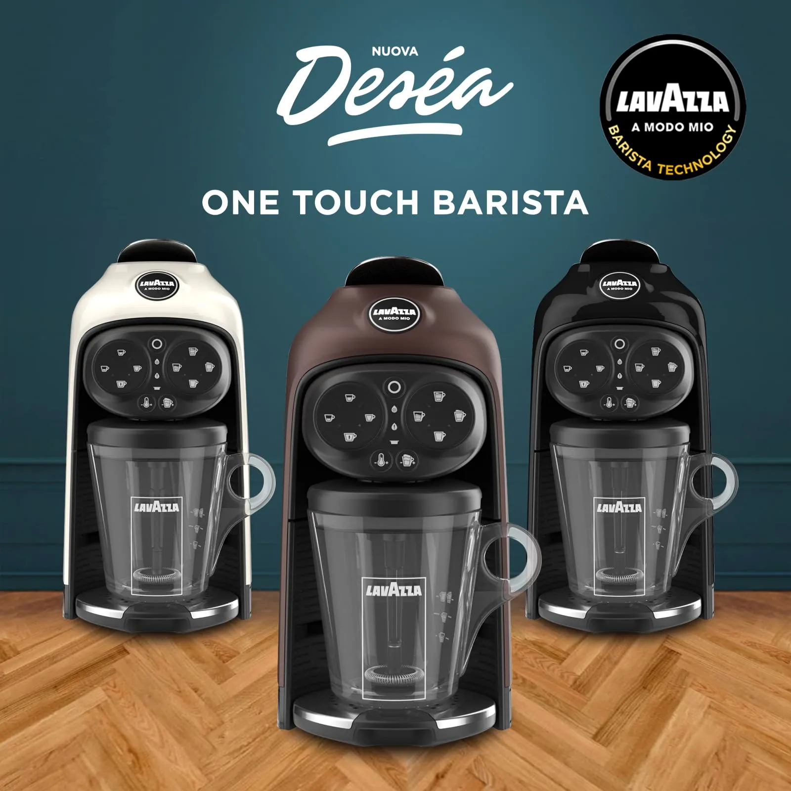 Lavazza A Modo Mio Deséa Macchina da caffè espresso, color crema - immagine 12