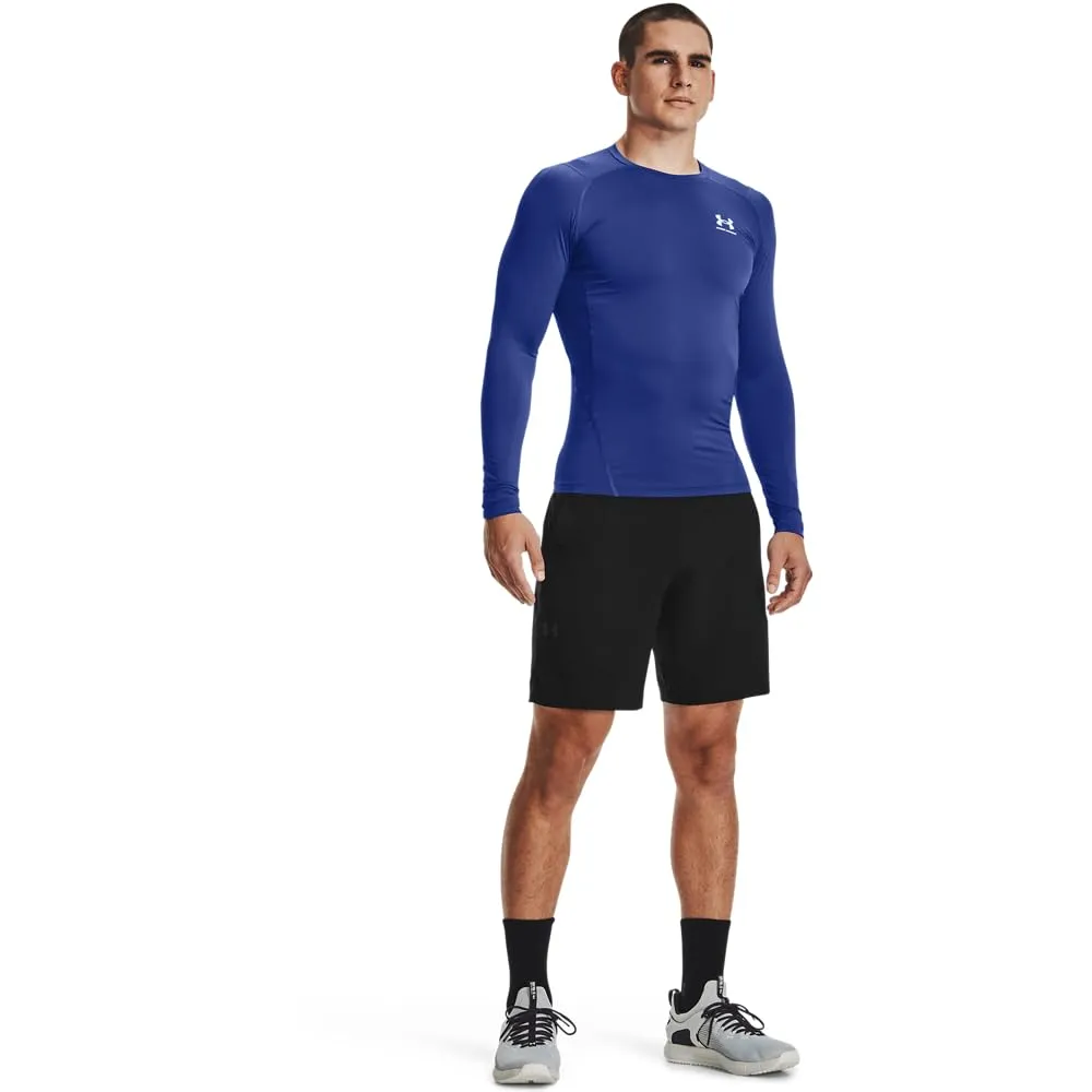 Under Armour UA HG Armour Comp LS Long Sleeve T-Shirt, Royal, 3XL - immagine 3