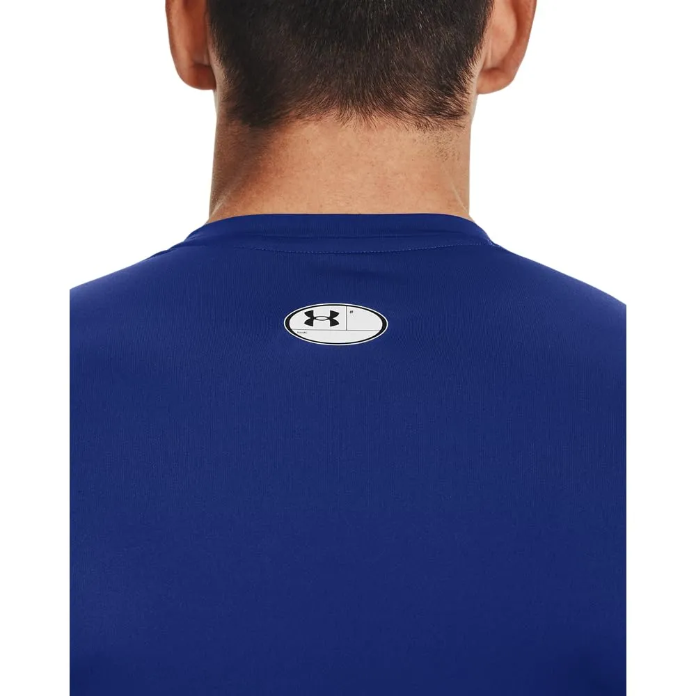 Under Armour UA HG Armour Comp LS Maglietta a maniche lunghe, Royal, XXL - immagine 4