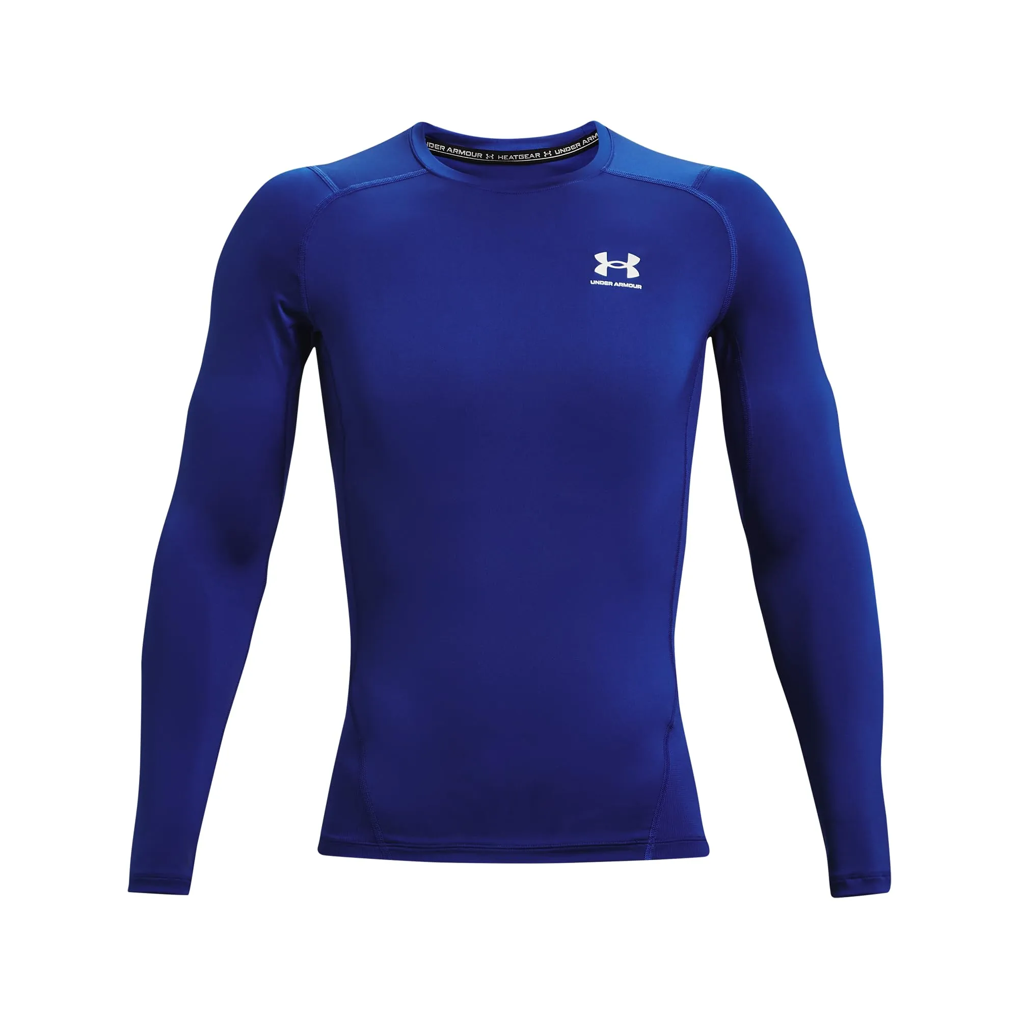 Under Armour UA HG Armour Comp LS Long Sleeve Shirt, Royal, M - immagine 1