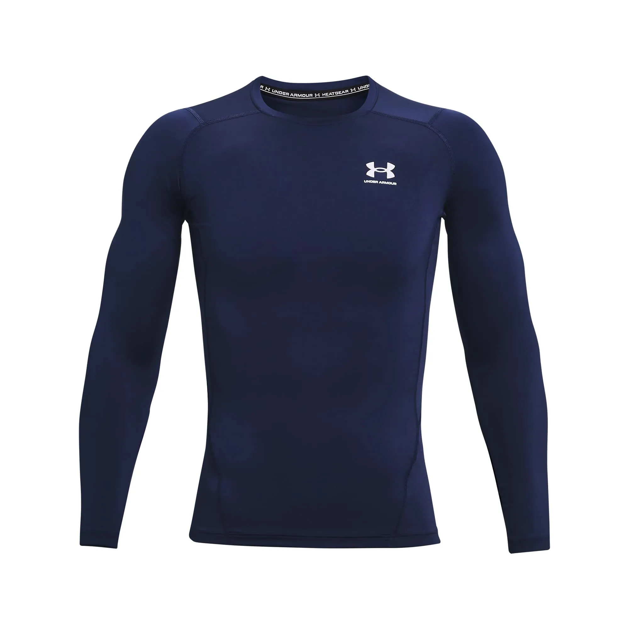 Under Armour UA HG Armour Comp LS Midnight Navy, S Uomo - immagine 1