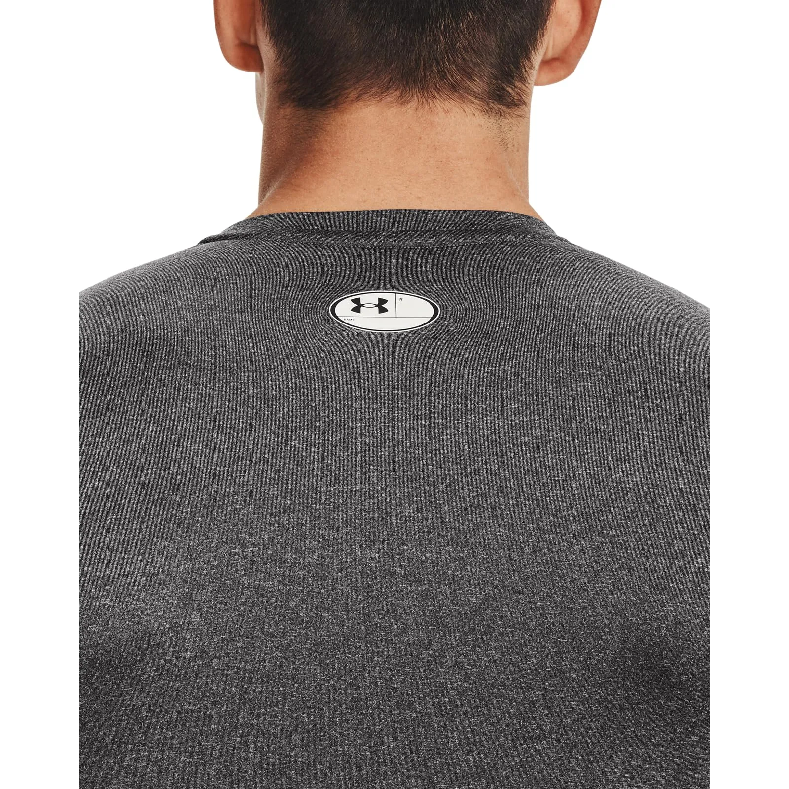 Under Armour UA HG Armour Comp LS Long Sleeve Shirt, Carbon Heather, 3XL Men's - immagine 6