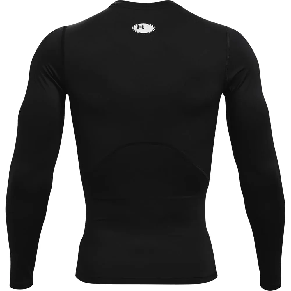 Under Armour UA HG Armour Comp LS Long Sleeve T-Shirt, Black, 16 Men's - immagine 4
