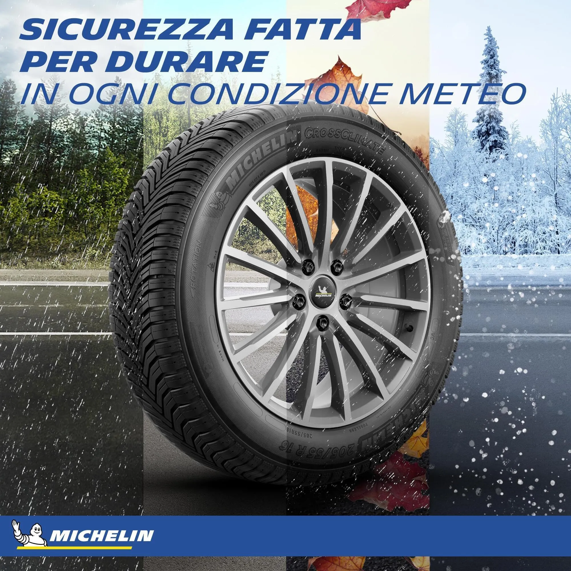 Michelin CrossClimate+ 165/65R14 83T XL All Season Tyre - immagine 4