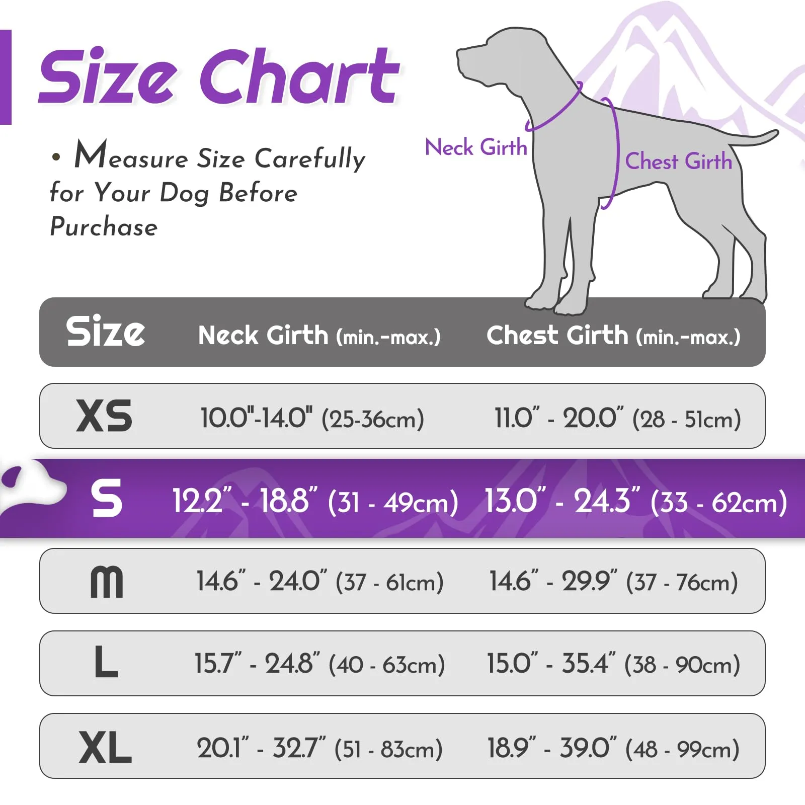Eagloo Pettorina Cane ad H Anti Tiro, Viola, Taglia S - immagine 2