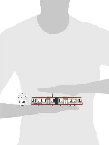 Siku 1895 Tram, 1:87, Rosso/Bianco - immagine 2