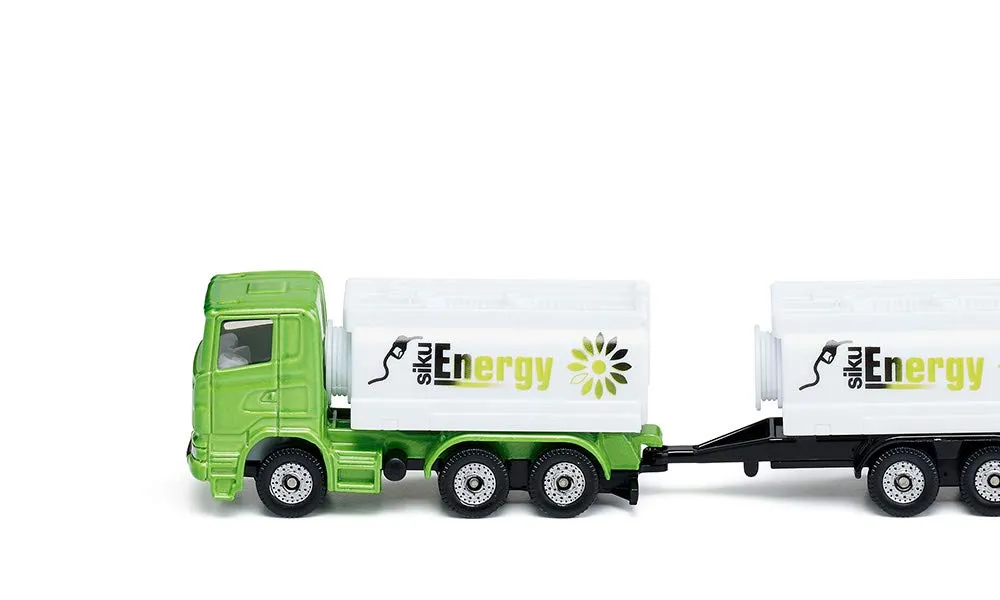 Siku 1690 Camion con cisterne e rimorchio, 1:87, Verde e Bianco - immagine 4