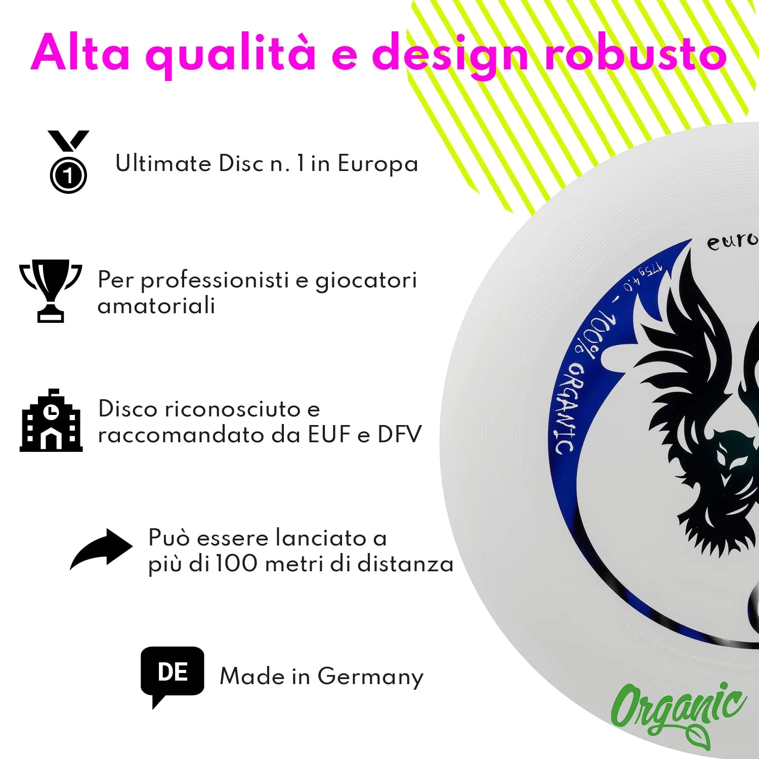 Eurodisc Ultimate Creature 175g Bianco - immagine 3