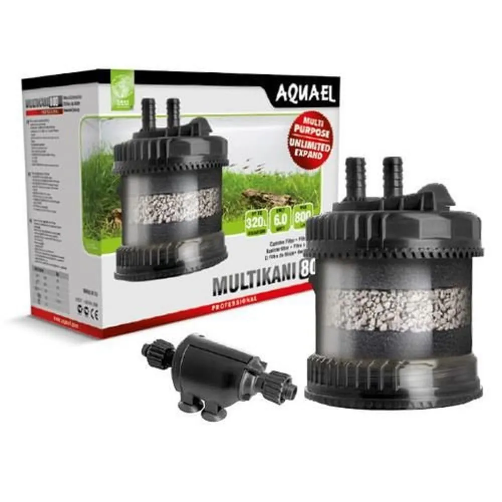 Aquael Multi Kani 800 External Filter 650L/H 1000 ml 109441 - immagine 1