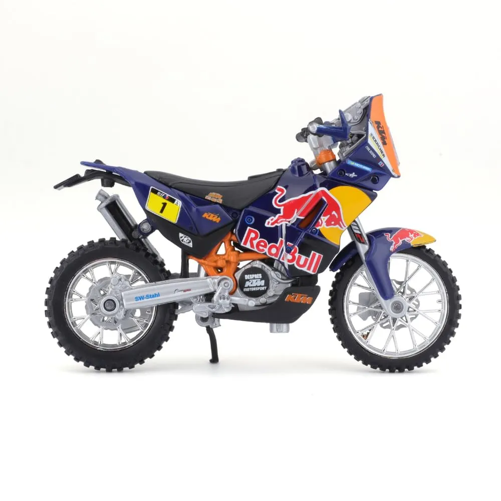 Bburago 51070 KTM 450 Rally Factory Racing Team 1:18 Diecast - immagine 5