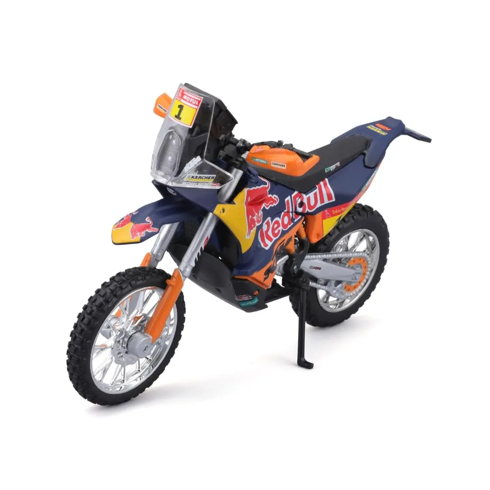 Bburago 51070 KTM 450 Rally Factory Racing Team 1:18 Diecast - immagine 6