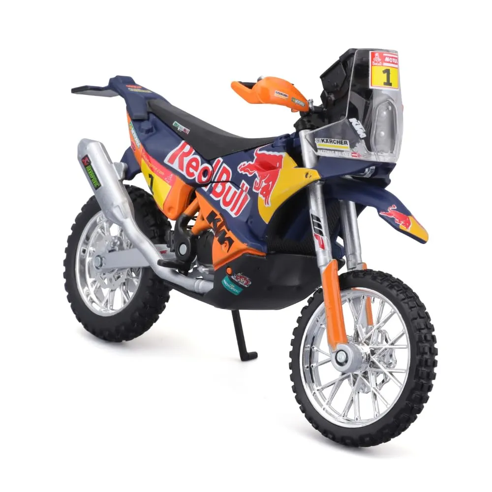 Bburago 51070 KTM 450 Rally Factory Racing Team 1:18 Diecast - immagine 7