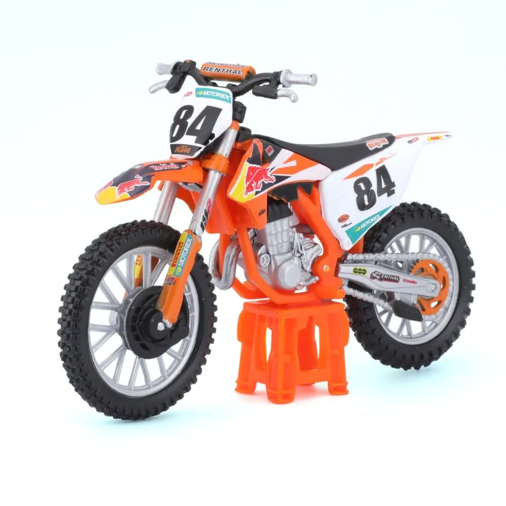 Bburago 51070 KTM 450 Rally Factory Racing Team 1:18 Diecast - immagine 8
