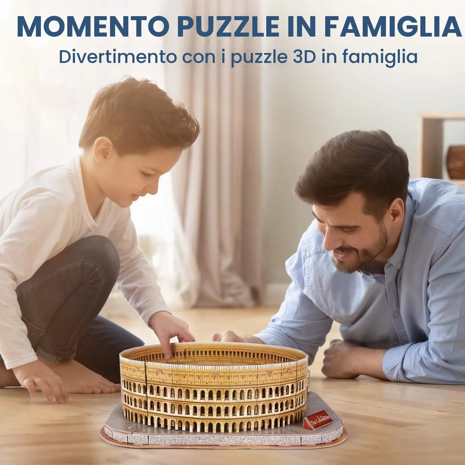 CubicFun Puzzle 3D Colosseo Romano, Modello Architettura 131 Pezzi - immagine 3