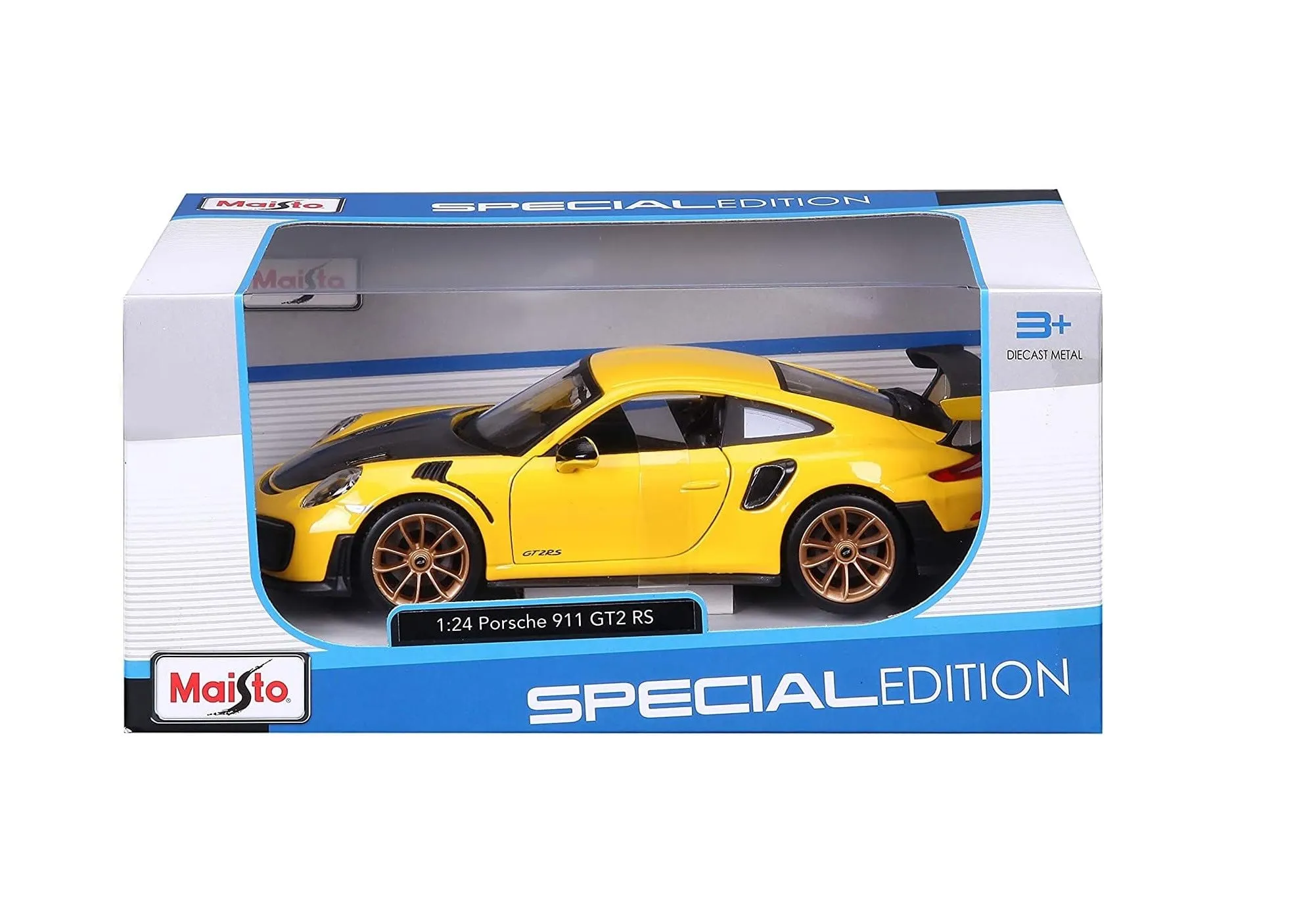Bburago Porsche 911 GT2 RS 1:24 Scale Model Car - immagine 1
