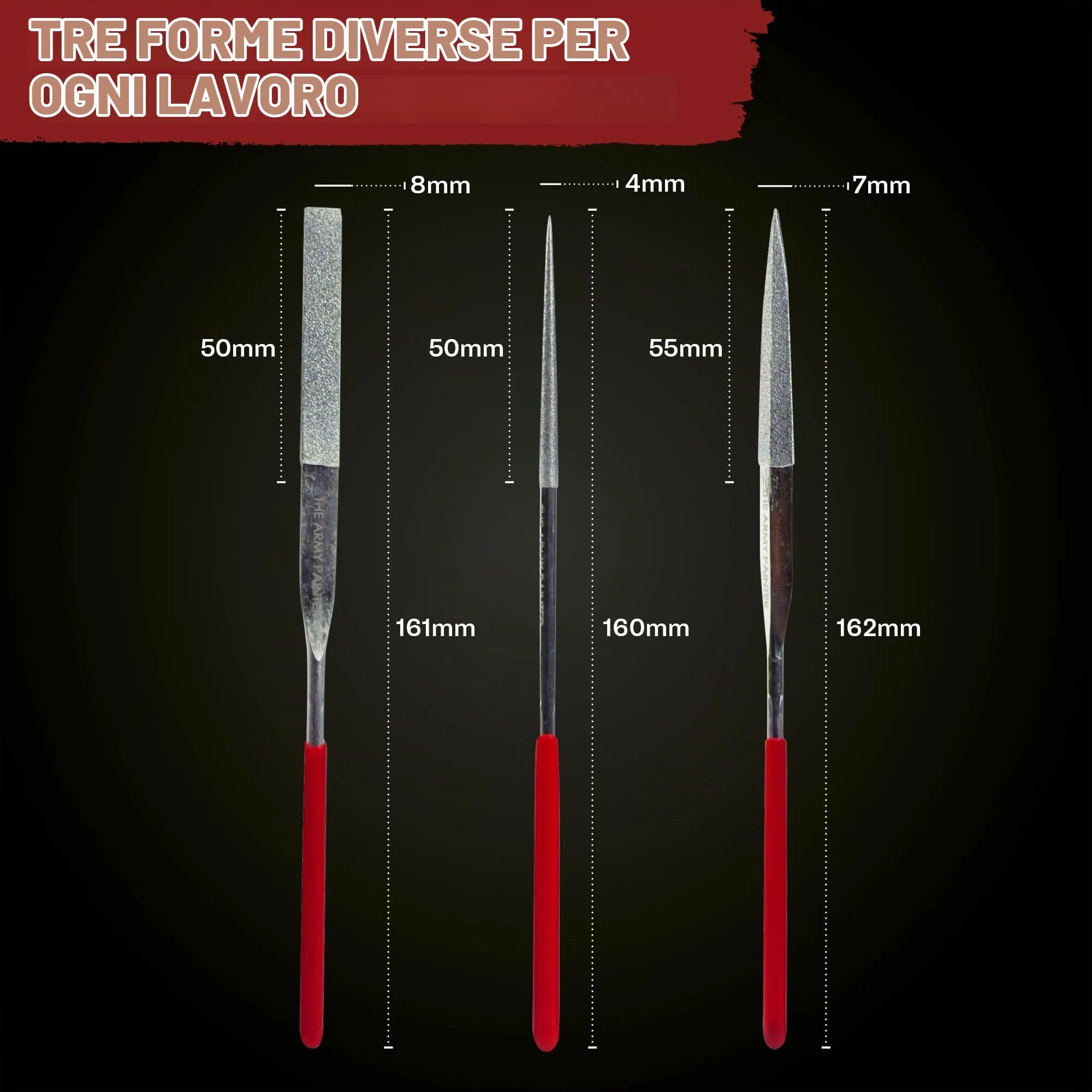 The Army Painter Miniature and Model Files TL5033, Set of 3 - immagine 2