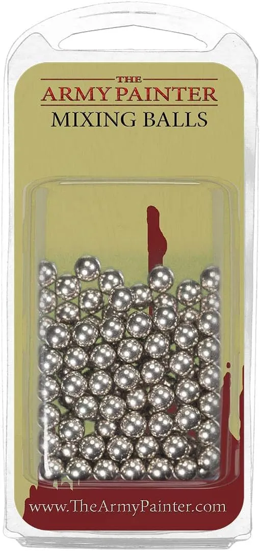 The Army Painter Mixing Balls, 100 pezzi, 5,5 mm, acciaio inox - immagine 1