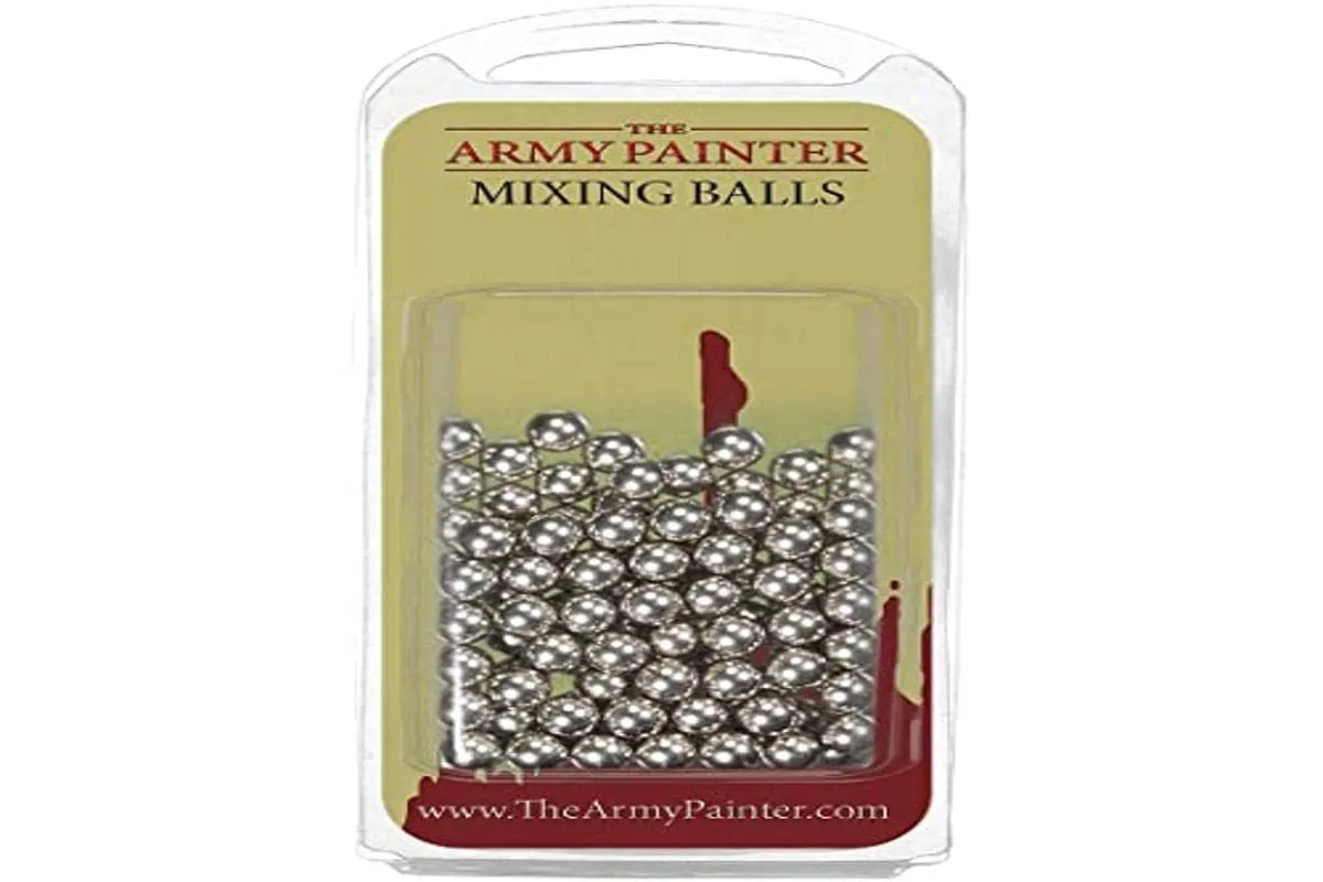 The Army Painter Mixing Balls, 100 pezzi, 5,5 mm, acciaio inox - immagine 4