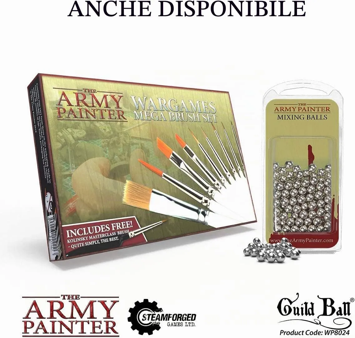 The Army Painter Mixing Balls, 100 pezzi, 5,5 mm, acciaio inox - immagine 8
