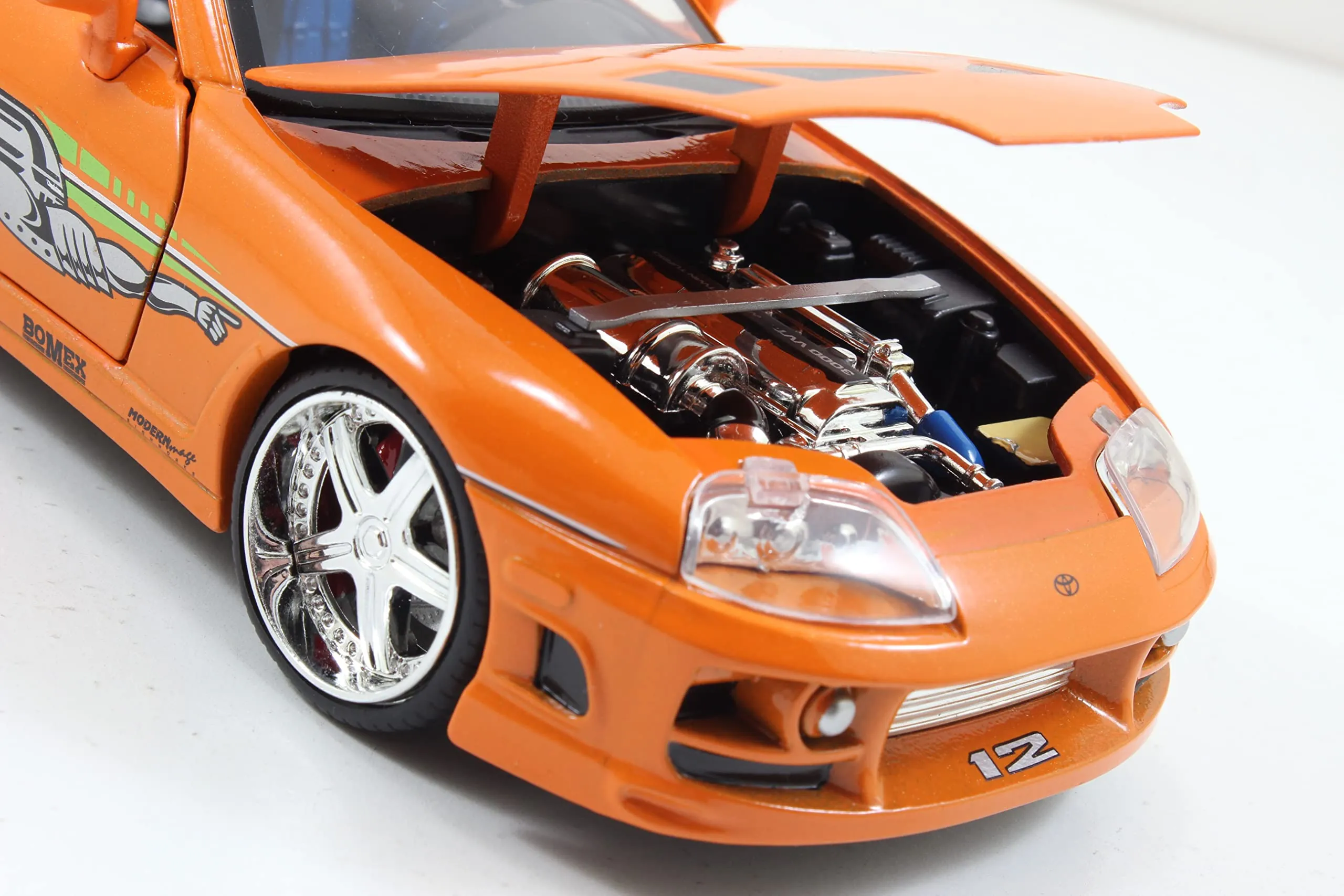 Jada Toys Fast & Furious 1995 Toyota Supra 1:24 Die-cast 253203005 - immagine 4