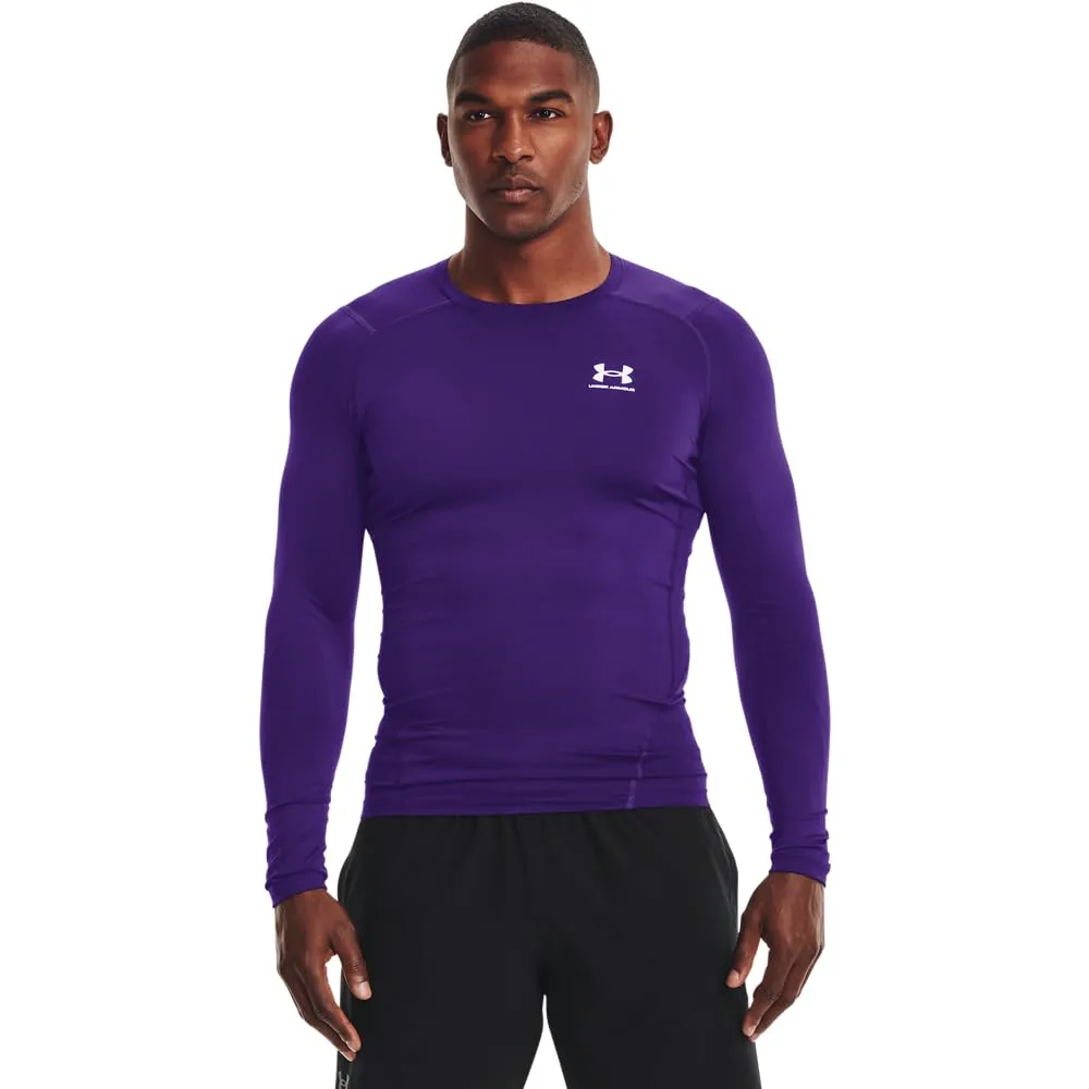 Under Armour HeatGear Maglietta a compressione a maniche lunghe da uomo - immagine 1