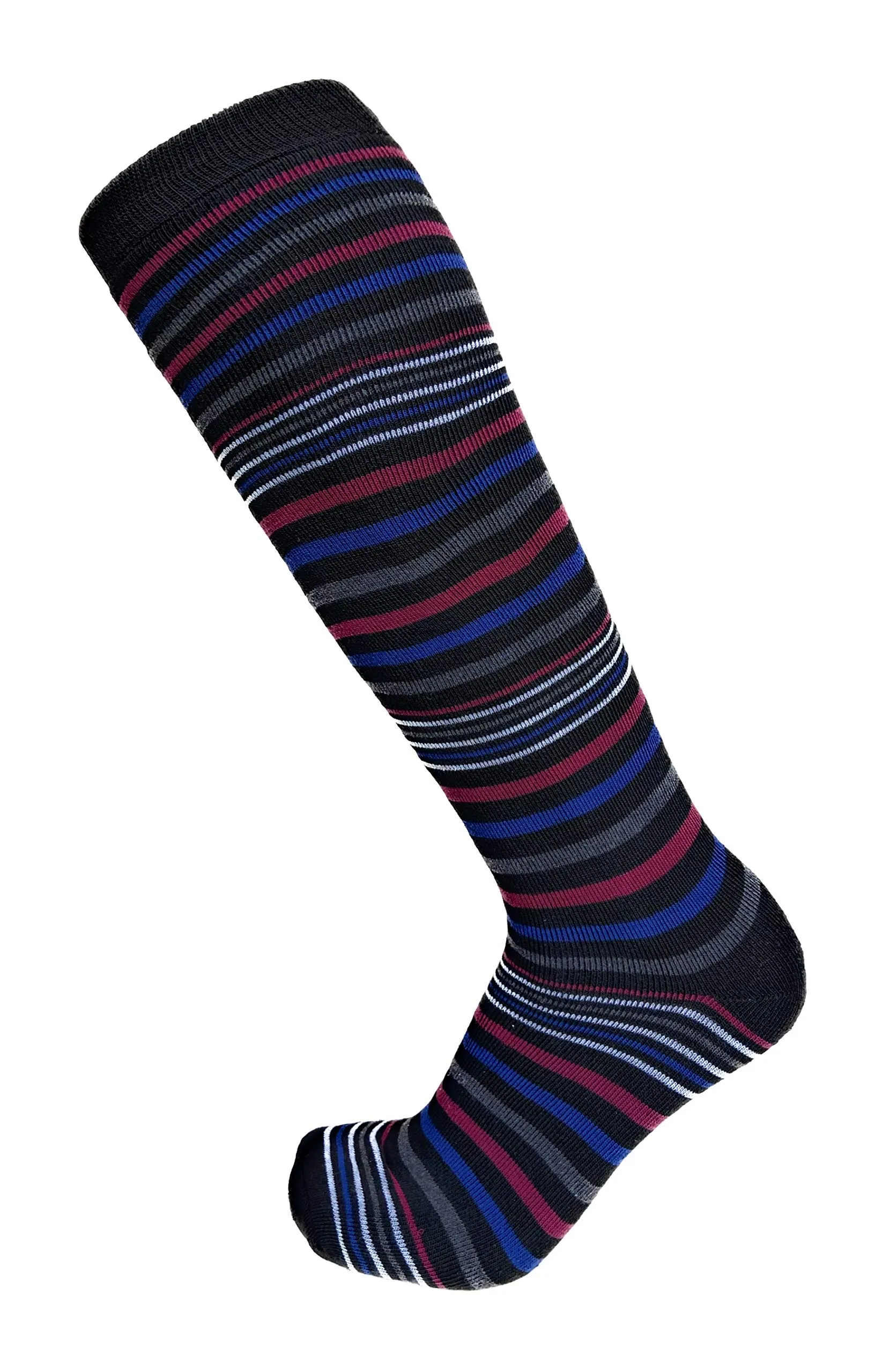 DREAM SOCKS Calze Termiche in Pile Invernali da Sci, Rigate, 41-46, Set da 3 Paia - immagine 3