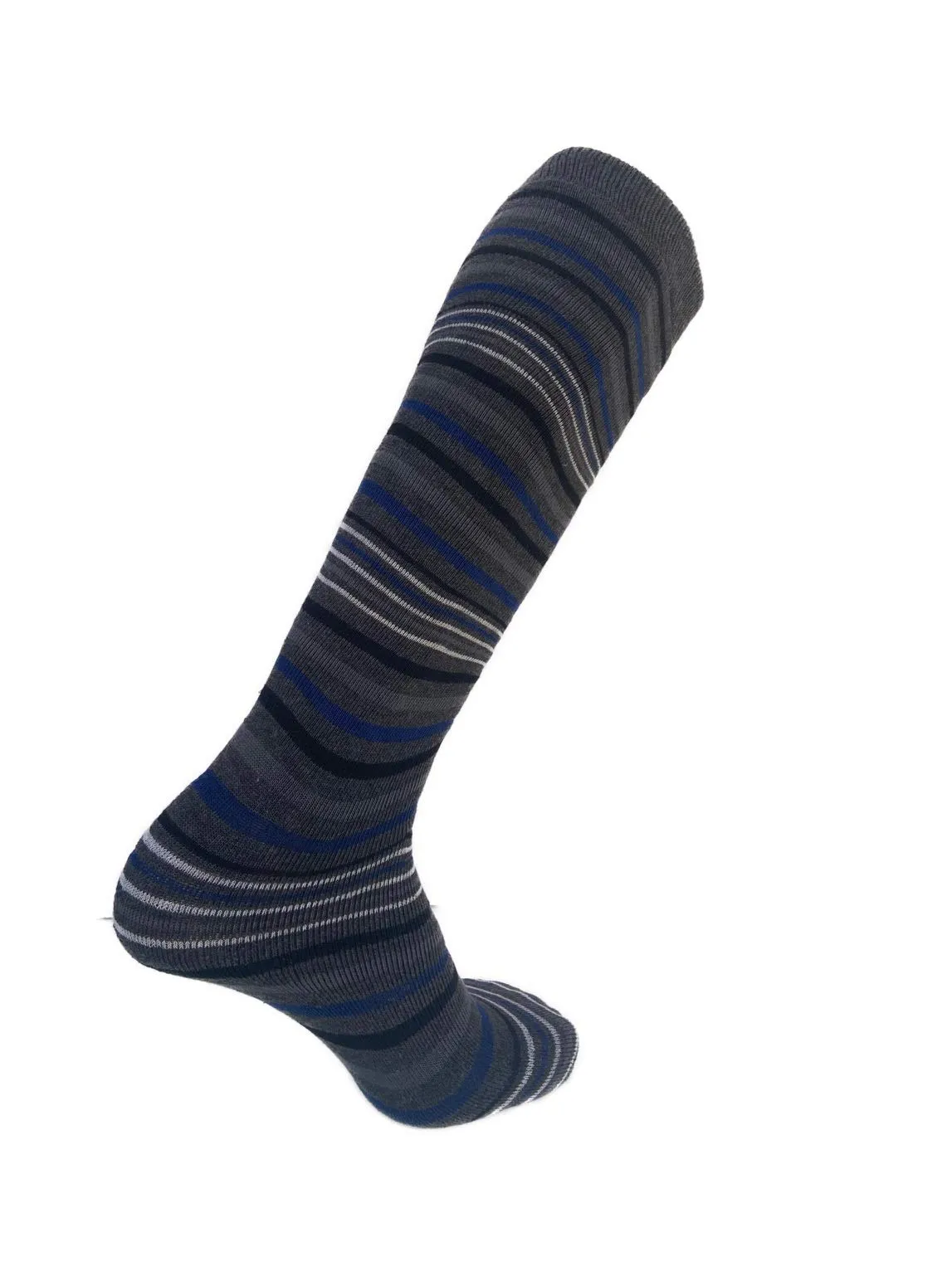 DREAM SOCKS Calze in pile termiche invernali da sci, 6 paia, Rigato, 41-46 - immagine 7
