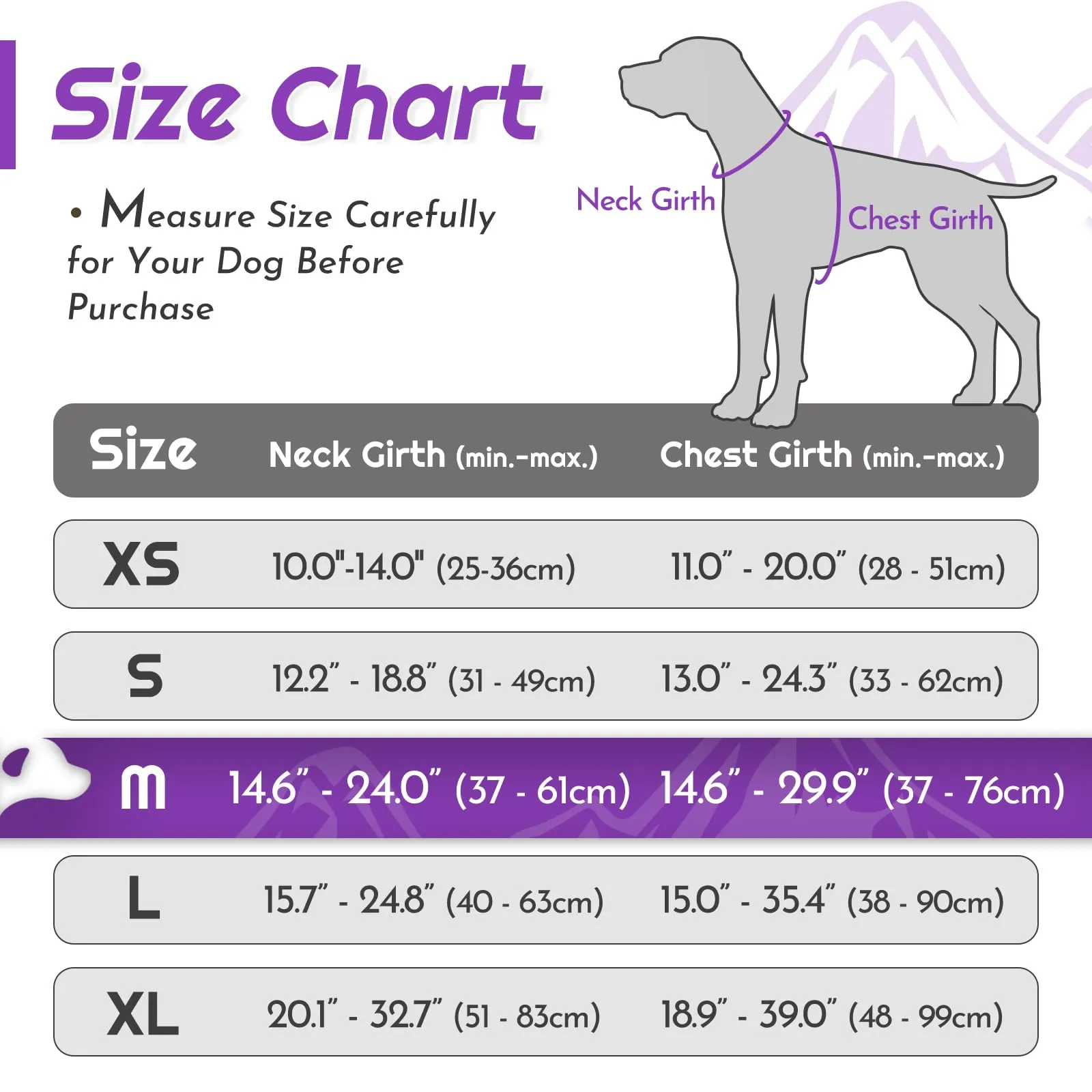 Eagloo Pettorina Cane Anti Tiro, Viola, Taglia M - immagine 2