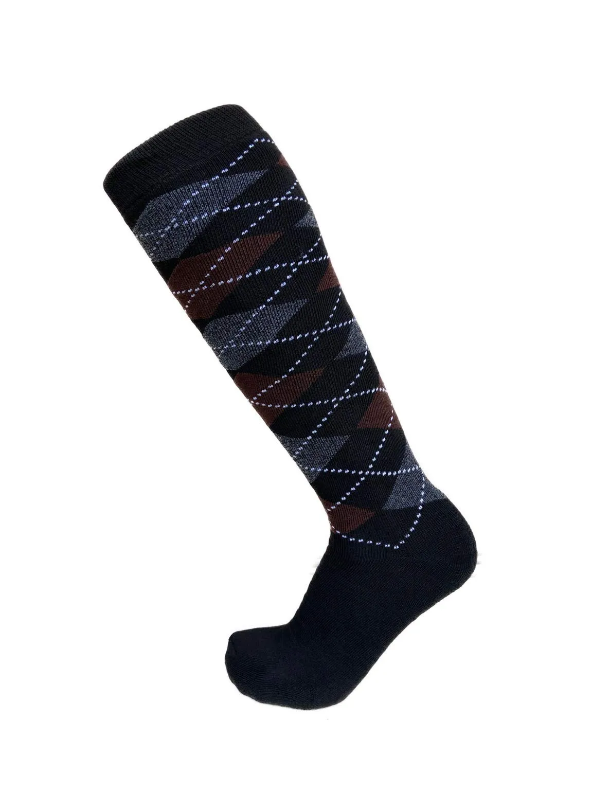 DREAM SOCKS Calze in Pile Termiche Invernali da Sci, Scozzese, 41-46, Set da 3 Paia - immagine 4