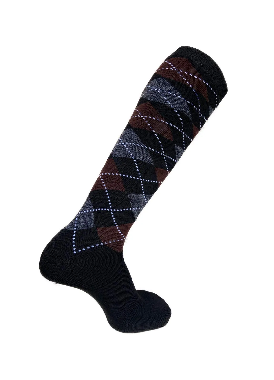 DREAM SOCKS Calze in Pile Termiche Invernali da Sci, Scozzese, 41-46, Set da 3 Paia - immagine 5