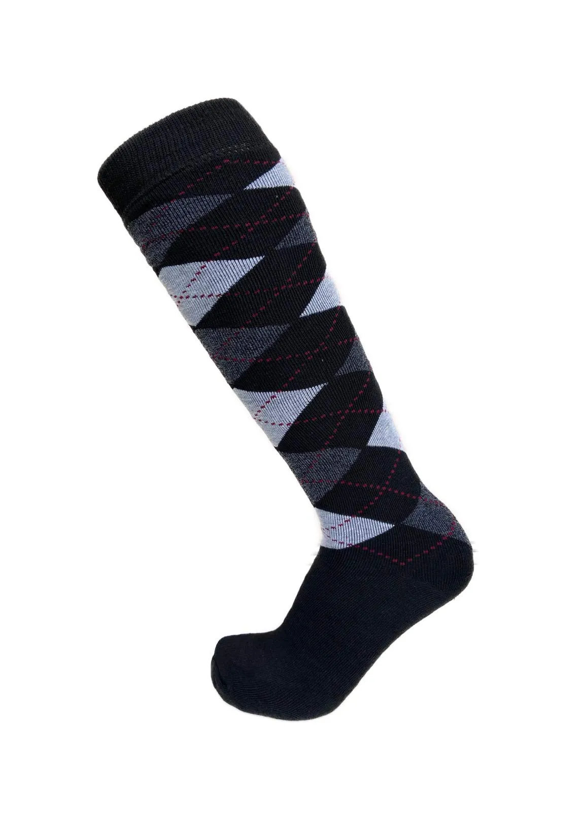 DREAM SOCKS Calze in Pile Termiche Invernali da Sci, Scozzese, 41-46, Set da 3 Paia - immagine 6