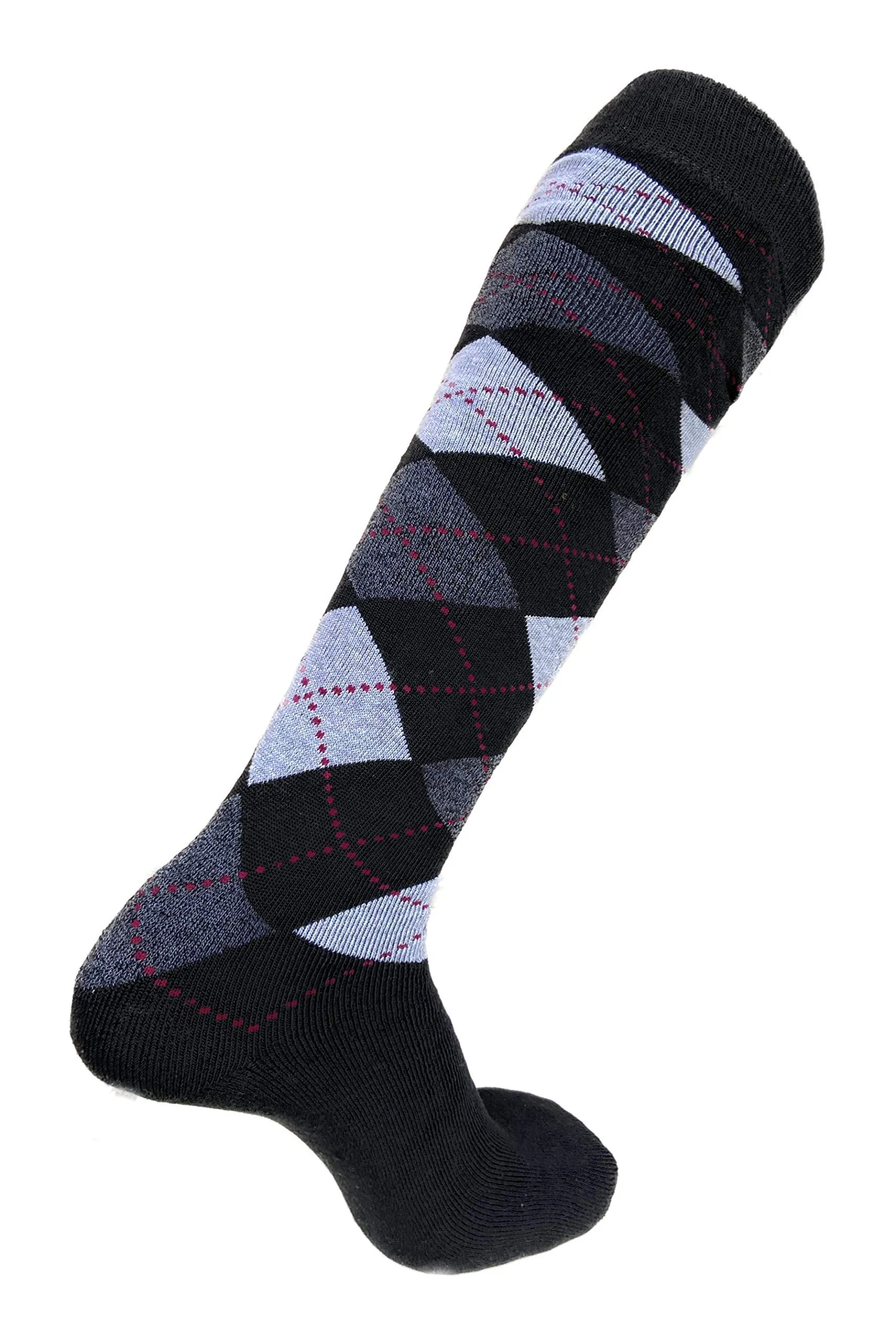 DREAM SOCKS Calze Termiche in Pile Invernali da Sci, Scozzese, 41-46, Set da 6 Paia - immagine 7