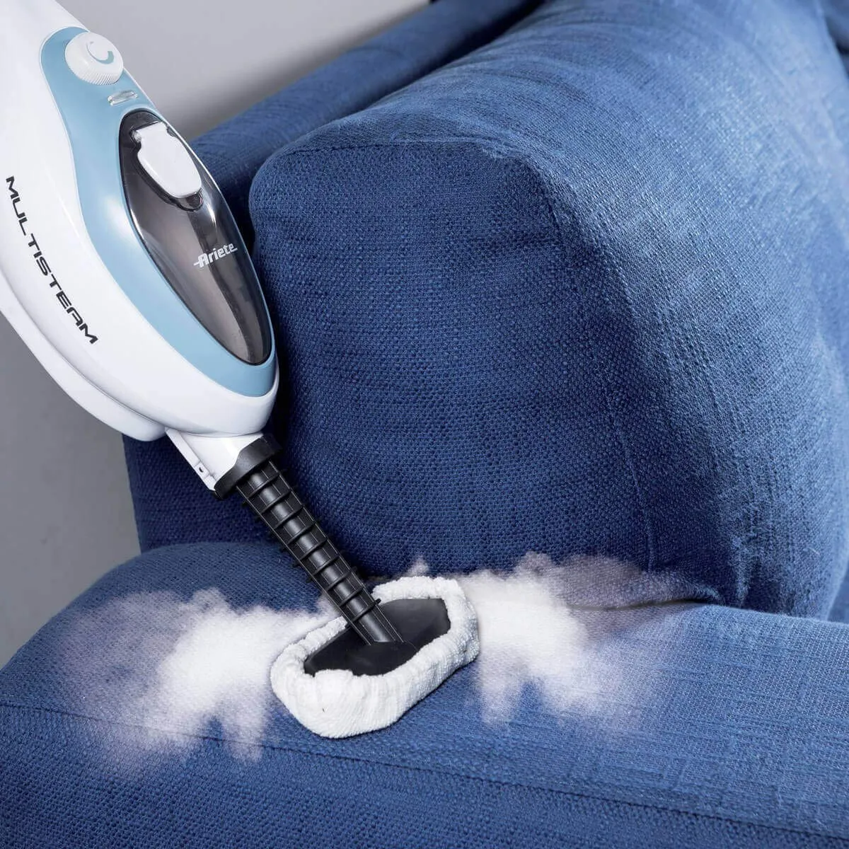 Ariete 4169 Steam Mop with Foldable Handle, 1500W, White and Blue - immagine 4