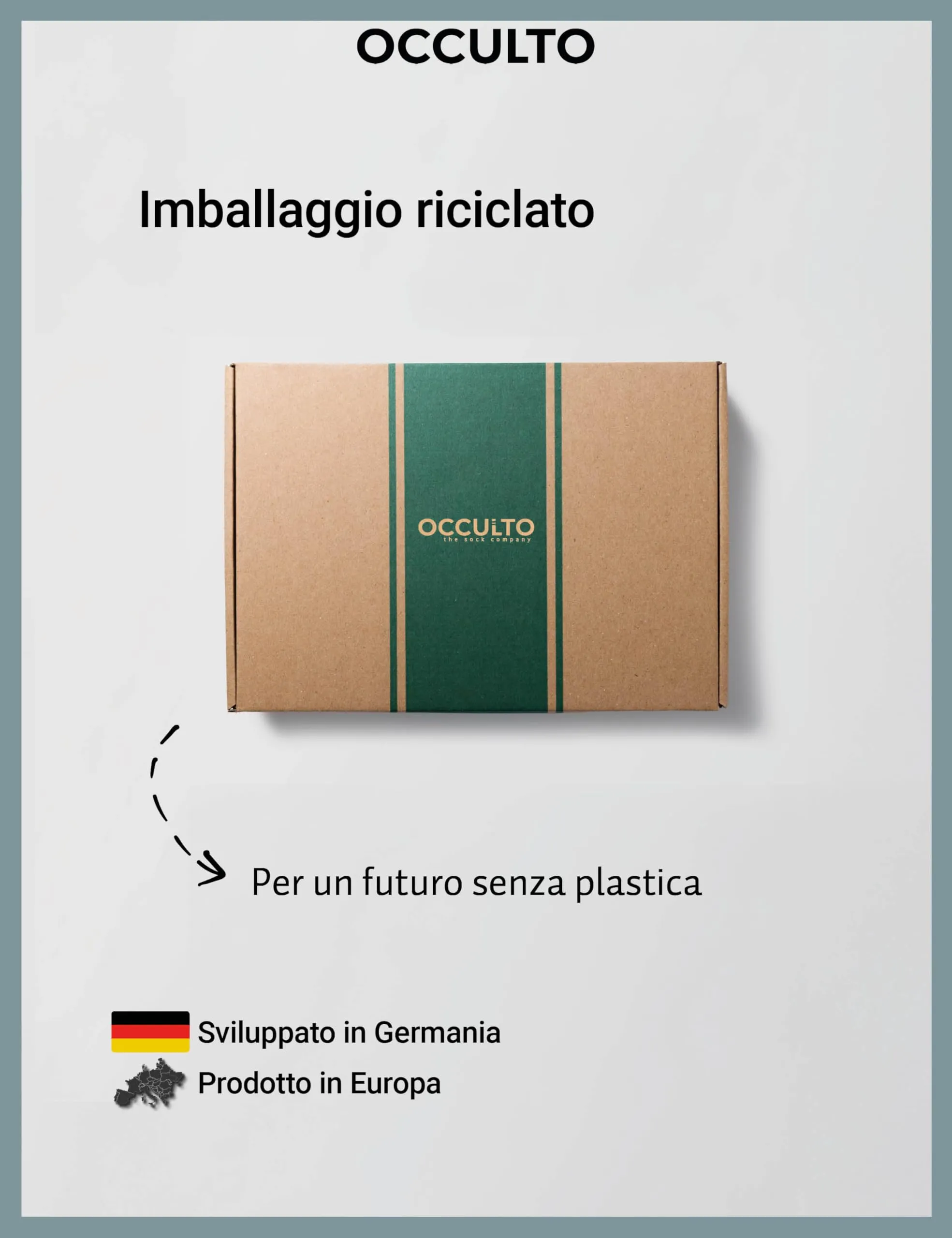 Occulto Calzini Antiscivolo per Donna e Uomo, Yoga Pilates e Fitness, 2 Paia, Grigio Nero, 43-46 - immagine 7