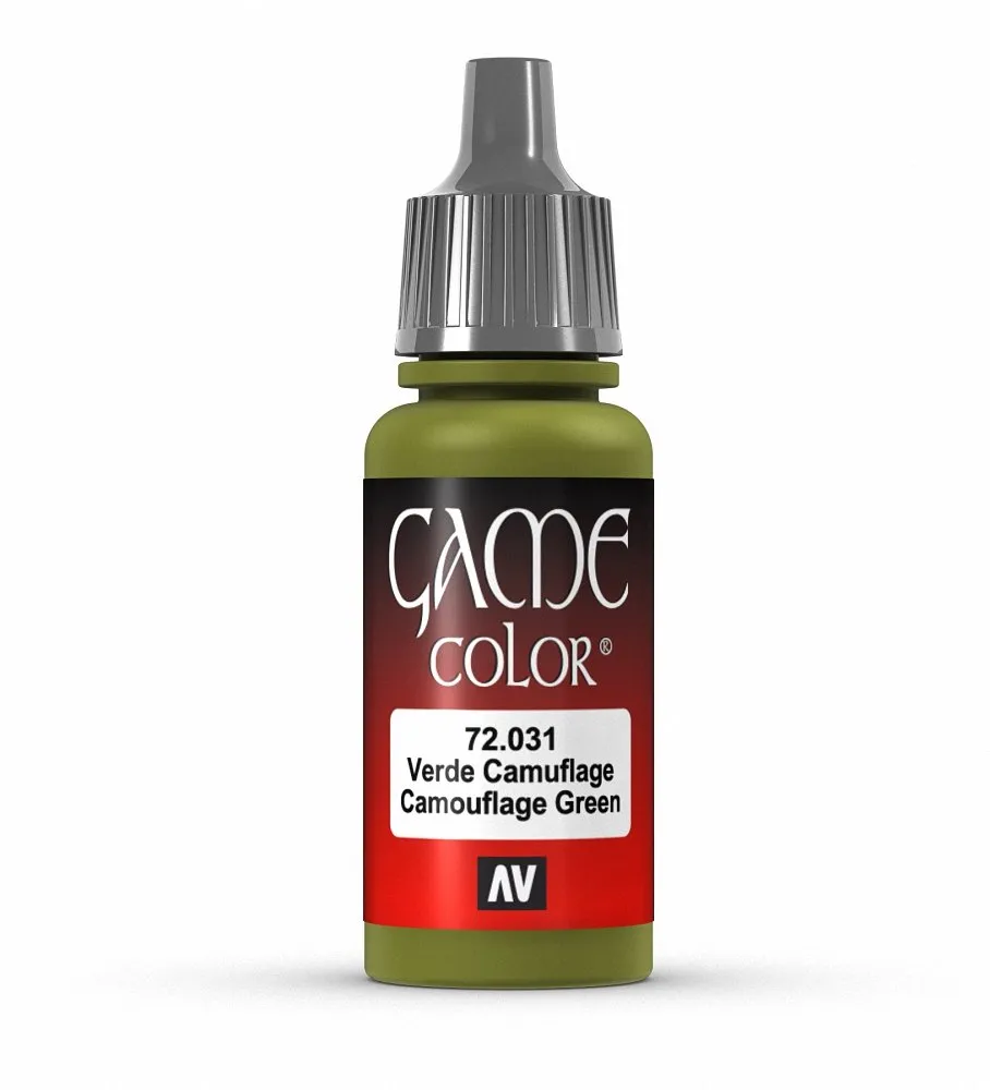 Vallejo Game Color 72031 Camouflage Green (17ml) - immagine 1