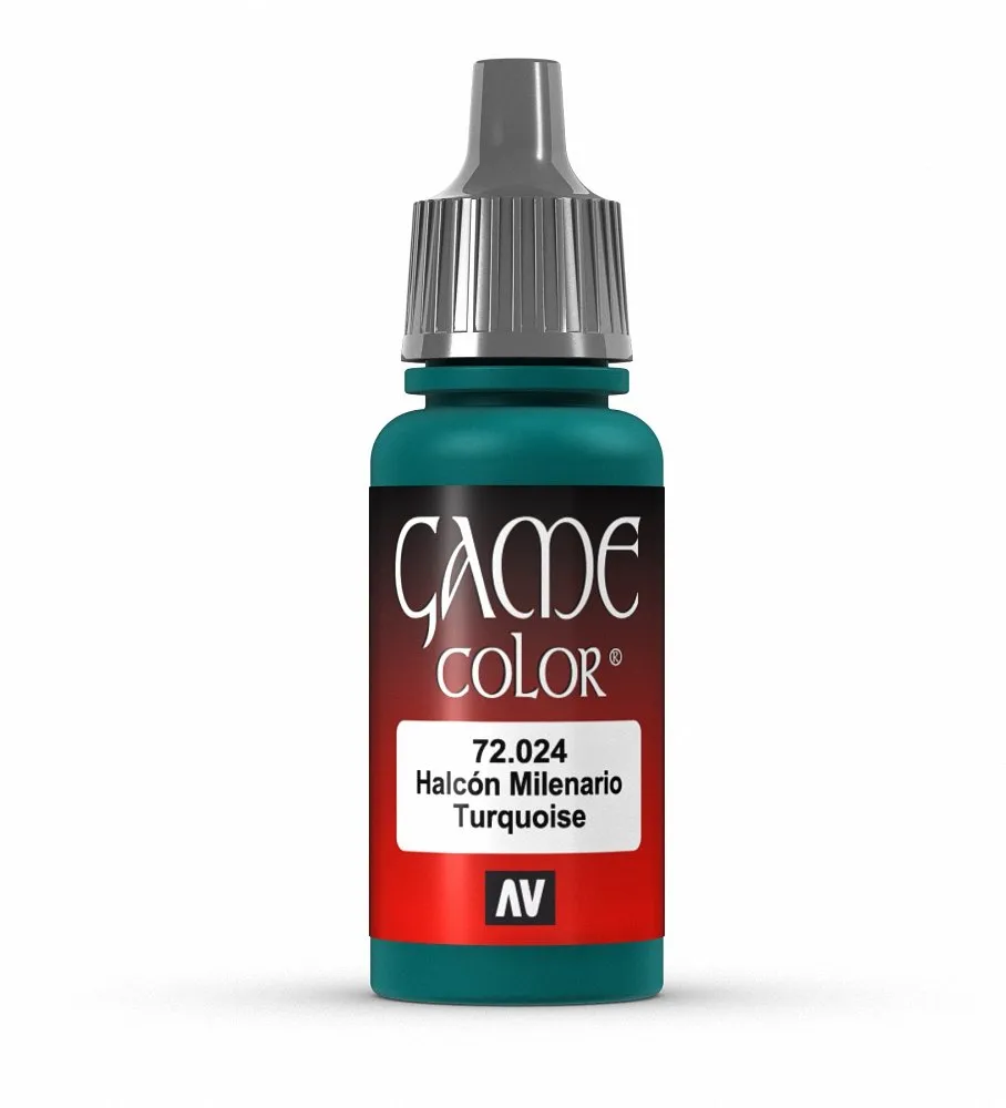 Vallejo 72024 Colore Acrilico Game Color Falcon Turquoise, 17 ml - immagine 1