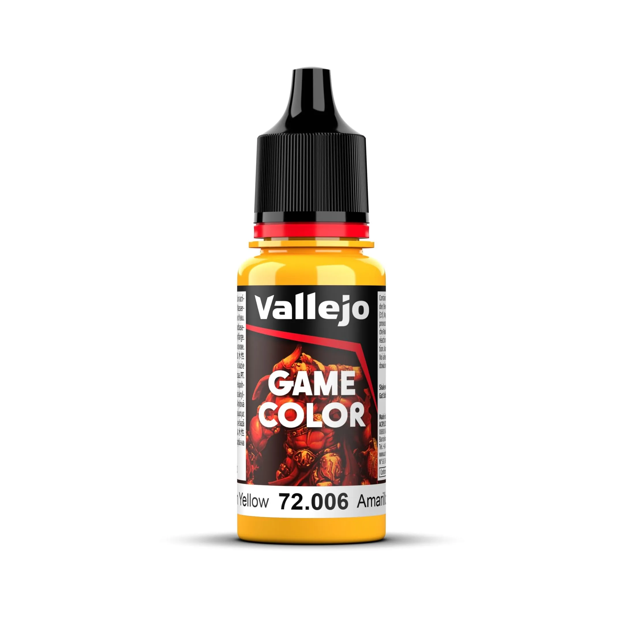 Vallejo Game Color 72006 Sun Yellow (17ml) - immagine 3