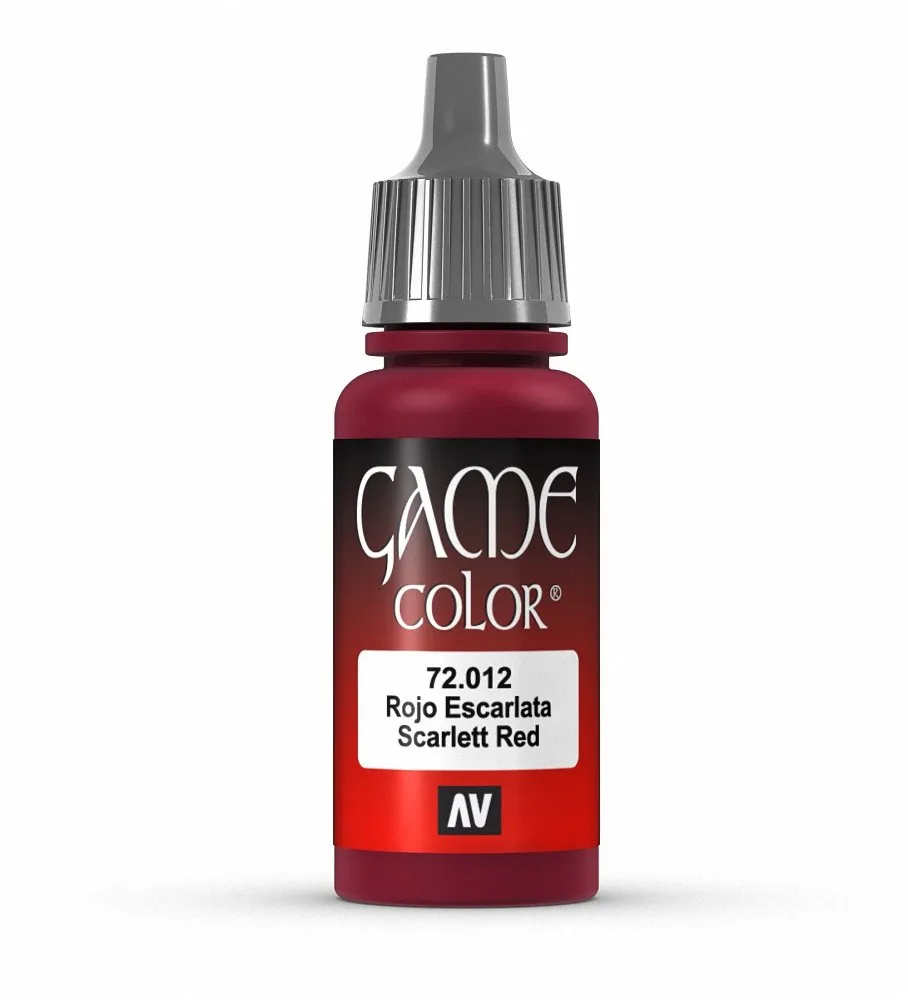 Vallejo Game Color 72012 Scarlett Red (17ml) - immagine 1