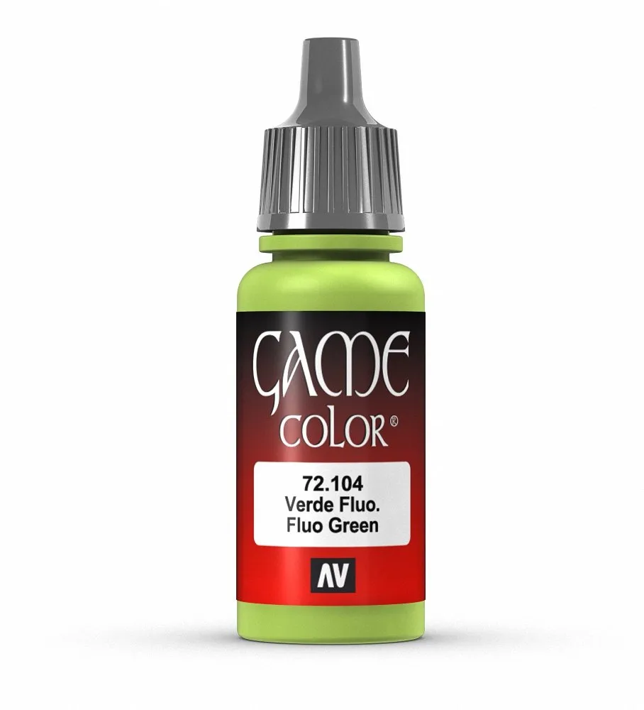 Vallejo Game Color 72104 Fluo Green (17ml) - immagine 1