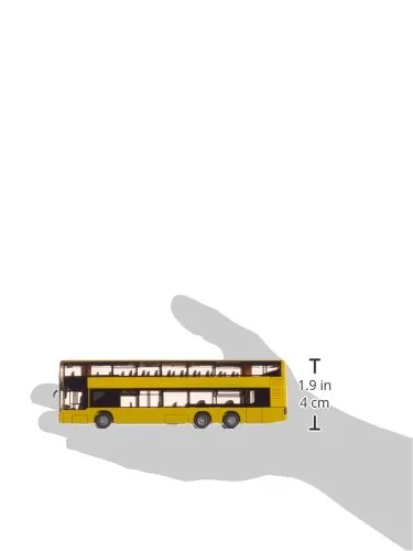 Siku 1884 Autobus di linea a due piani MAN, 1:87, Giallo - immagine 3