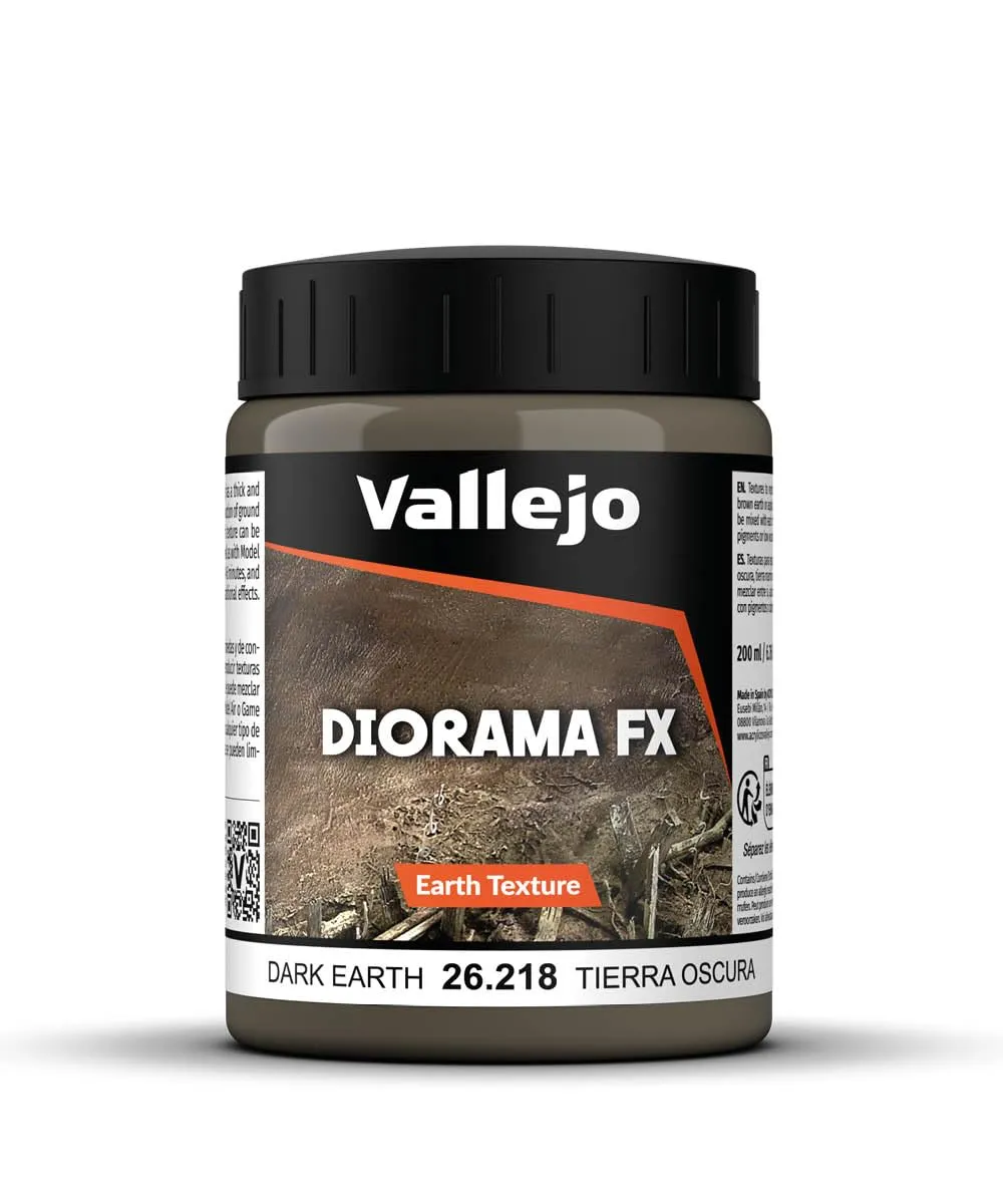 Vallejo Diorama FX Acrylic Texture Paint Terra 200 ml - immagine 1