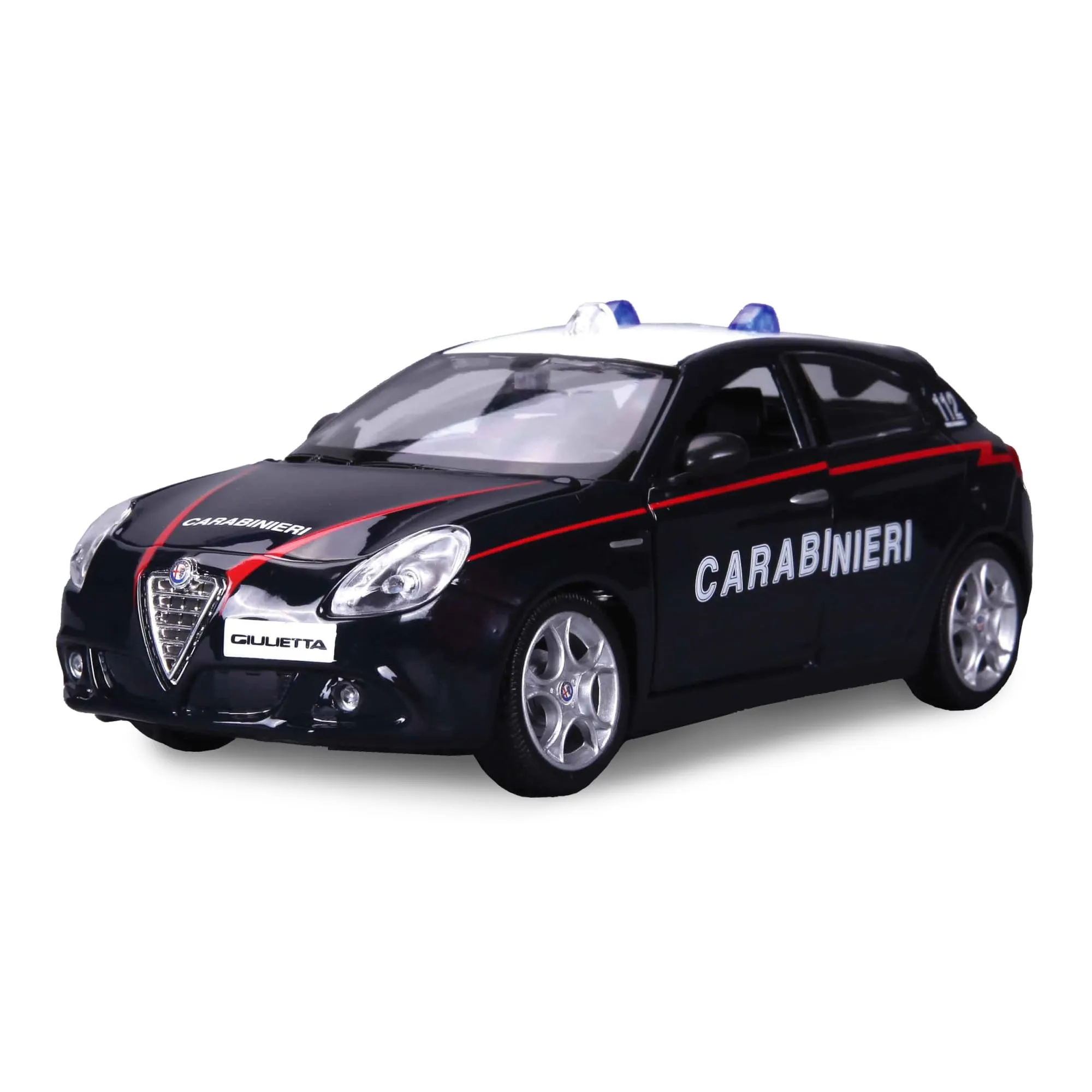 Bburago Auto Carabinieri Modellino in Scala 1:43 - immagine 3