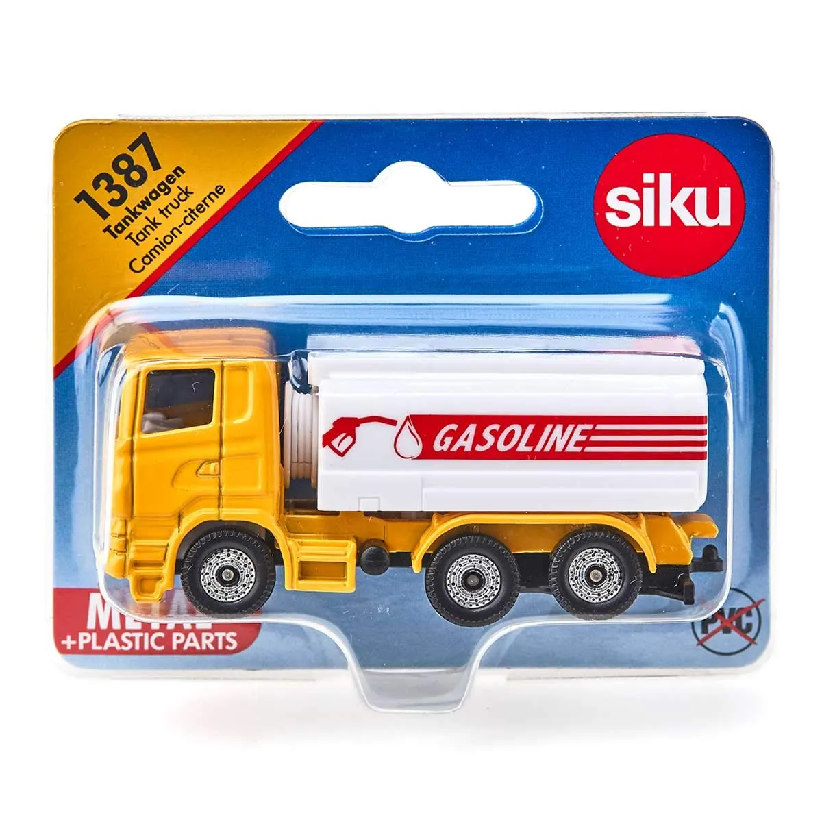 Siku 1387 Camion cisterna Giallo e Bianco - immagine 6