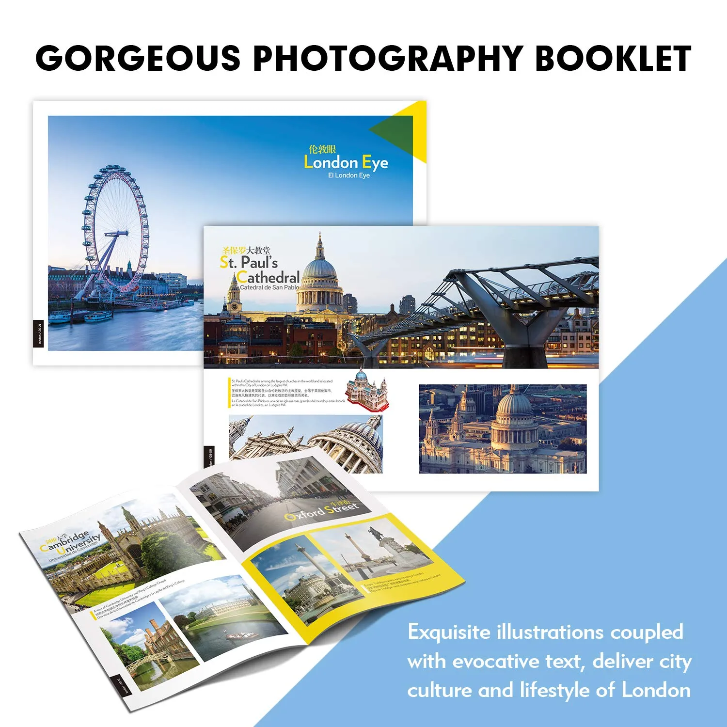 CubicFun Puzzle 3D Tower Bridge Londra con National Geographic Libretto Fotografico, 120 Pezzi - immagine 3