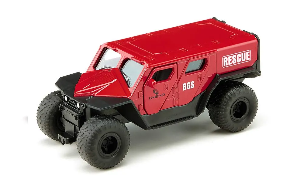 Siku 2307 GHE-O Rescue Vehicle 1:50 Rosso - immagine 3