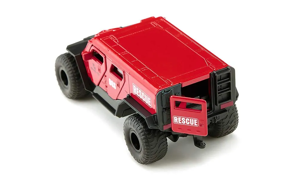 Siku 2307 GHE-O Rescue Vehicle 1:50 Rosso - immagine 4